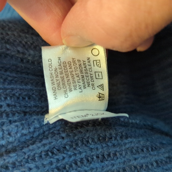 Men's Orvis button up shawl collar cardigan sweater, size M - Picture 8 of 9